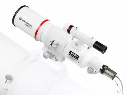 BRESSER NACHFHR-SET AR90/500 Leitrohr fr die Astrofotografie mit Autoguiding (Guider)