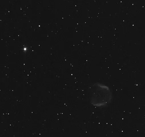Jones 1 ein planetarischer Nebel im Sternbild Pegasus mit SkyWatcher 130PDS Newton