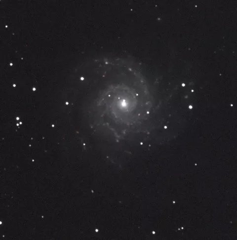 M74 mit Celestron C8