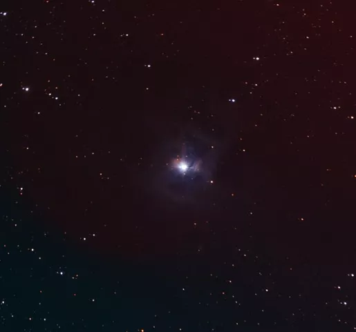 Pacman- und Iris-Nebel mit dem 130PDS Photo-Newton und der One-Shot-CCD (QHY-8L)