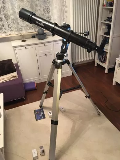 Evostar-90 Refraktor auf GSAZ Montierung