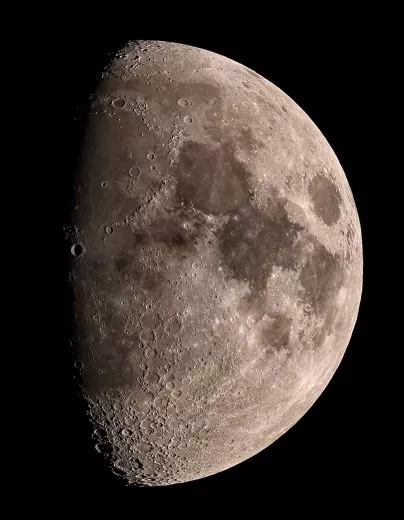 Mondfotos mit dem SkyWatcher EVOSTAR-80 ED DS PRO 80mm 600mm ED-APO Teleskop