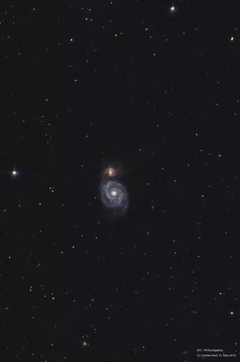 M51 mit SkyWatcher Explorer 200PDS