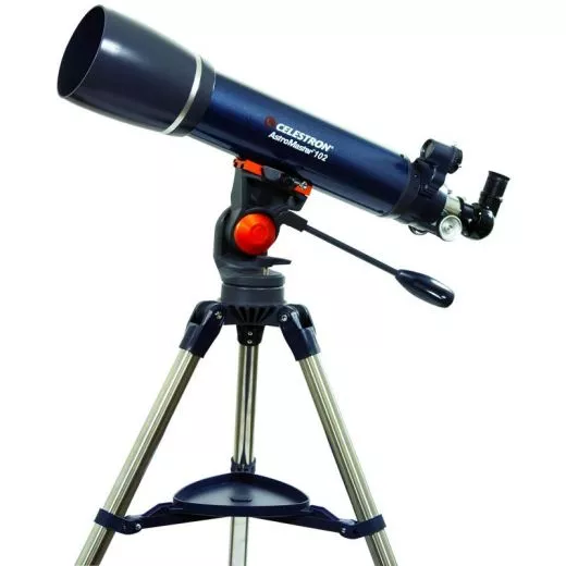 Celestron telescope AstroMaster 102AZ 102mm refractor with AZ stand (mount)