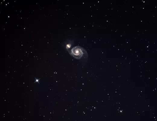 M51 mit SkyWatcher Explorer 150PDS und Atik Horizon