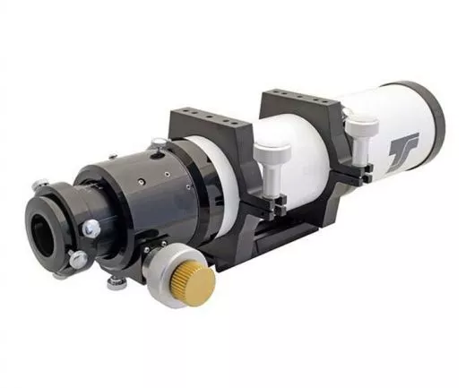 TS-Optics ED 80mm f/7 560mm FPL51 ED-APO-Refraktor Teleskop mit 2 Crayford Okularauszug