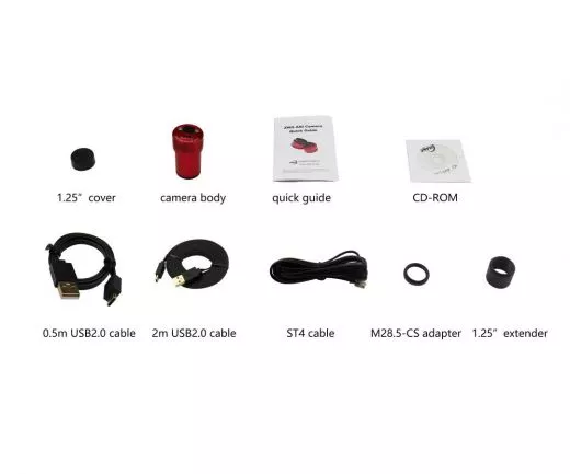 ZWO ASI290MM Mini - Autoguider & Mono - Hochempfindliche CMOS Kamera
