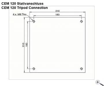 iOptron GoTo Montierung CEM120 - Center Balanced fr Teleskope bis 52 kg