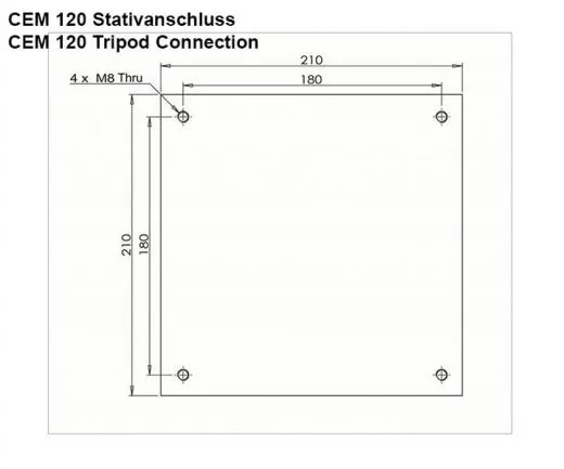 iOptron CEM120 - Center Balanced GoTo Montierung mit Encoder - 52kg Tragekraft