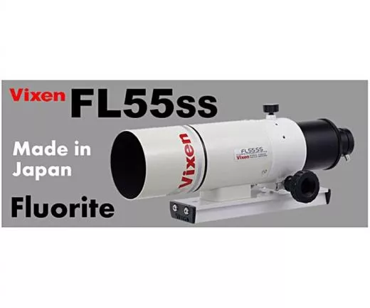 Vixen FL55ss Fluorit APO-Refraktor Foto- und Reiseteleskop