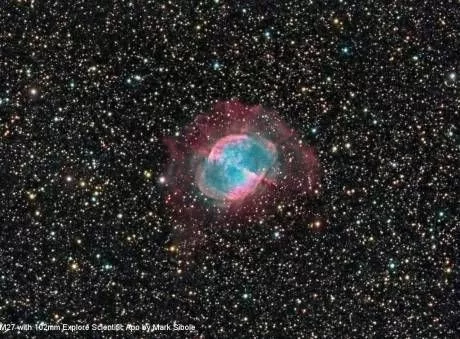 EXPLORE SCIENTIFIC ED APO 102mm f/7 FCD-1 Alu 2 R&P Fokussierer