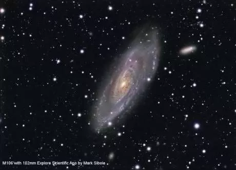 EXPLORE SCIENTIFIC ED APO 102mm f/7 FCD-1 Alu 2 R&P Fokussierer