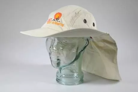 LUNT HAT solar hat with neck flap