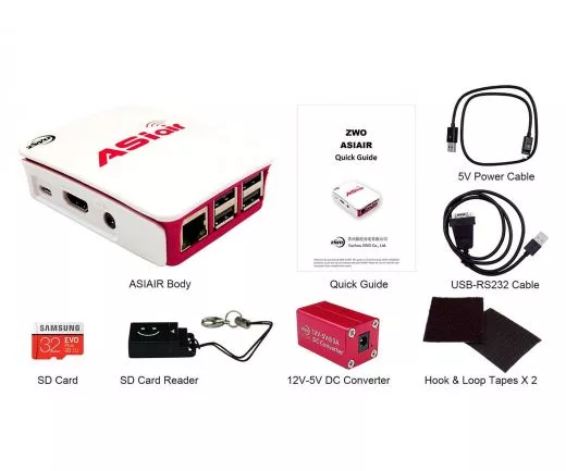 ZWO ASIAIR + ASI120MM mini autoguiding kit for smartphone and tablet