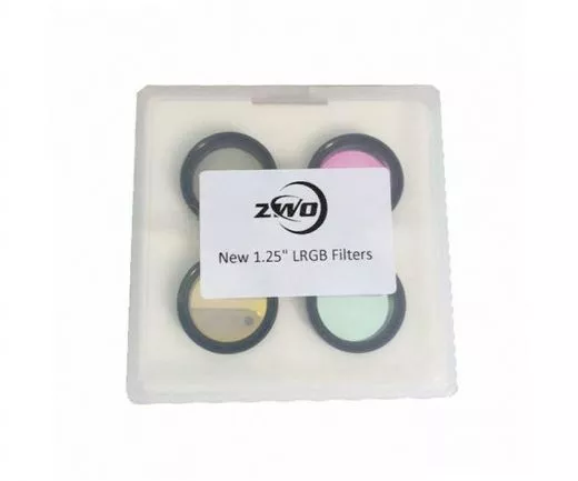 ZWO ASI1600MM Pro Set mit Mini Filterrad, 1,25 LRGB-Set und 1,25 Ha-Filter