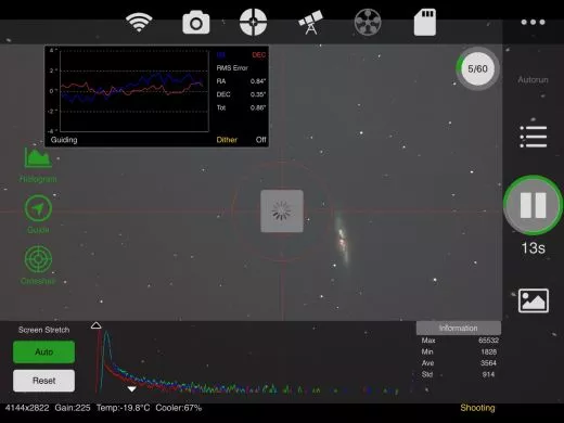 Erfahrung mit ZWO ASI294MC Pro Kamera mit SkyWatcher Explorer-250PDS Newton Teil 1/2