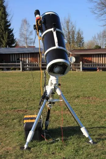 Eine Idee fr einen Lfter fr den Hauptspiegel an einem Newton