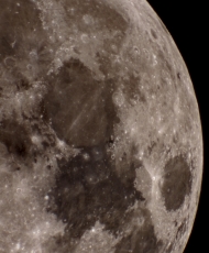 Mond mit SkyWatcher Evostar 80ED und 3x Barlow