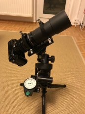 Astrofotografie mit Guidingscope / Sucher und Flattener mir DSLR Teil 2