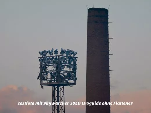 Fotografie und Beobachtung mit SkyWatcher EVOGUIDE 50ED ohne Flattener