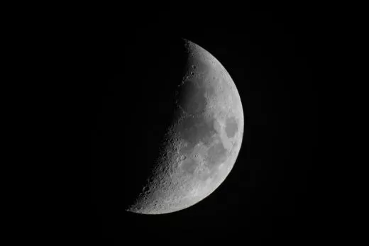 Mond mit Celestron C8 nach Justage