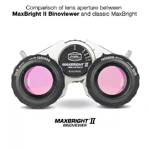 Baader MaxBright II Binoviewer with case
