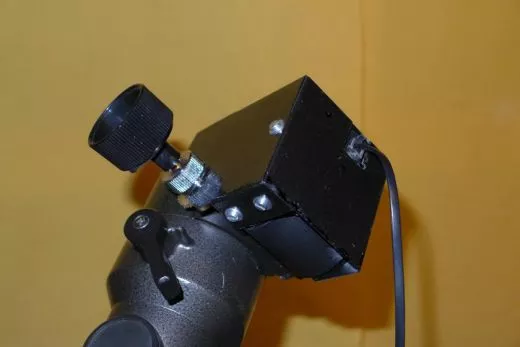 Abdeckung selber bauen fr den DEC Motor bei dem GoTo Kit fr Vixen GP Montierung