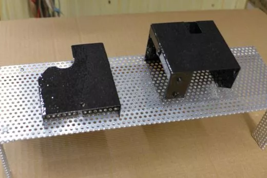 Abdeckung selber bauen fr den DEC Motor bei dem GoTo Kit fr Vixen GP Montierung
