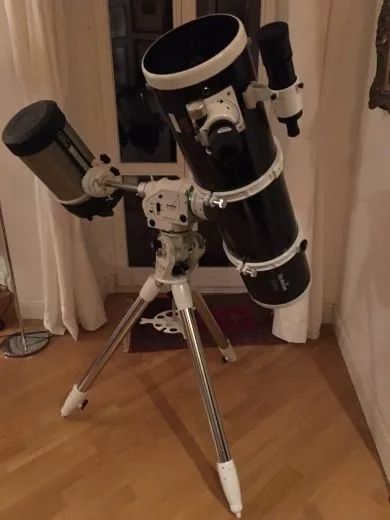 Beispiel fr AZ-EQ6-GT mit einem 8 Explorer 200PDS Newton und 8 SC gleichzeitig.