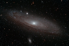 Andromeda-Galaxie M31 mit EQ6 72mm-ED-Skywatcher APO, ASI294 MC Pro, CLS-CCD-Filter Guide-Rohr mit ASI120, ASIAir