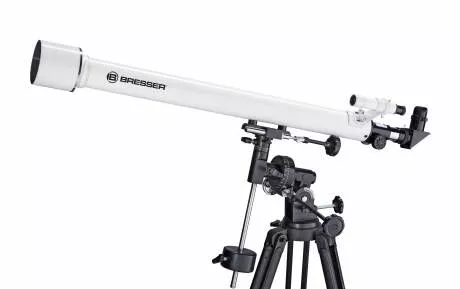 BRESSER Classic 60/900 EQ Linsenteleskop mit quatorialer Montierung