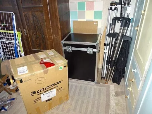 Kisten fr den Transport und Lagerung von Teleskopen z.B. Celestron CPC 800