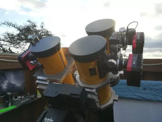 Heute mchten wir euch ein Unikat vorstellen was der Astrofotograf Andreas Zirke komplett selber gebaut hat.