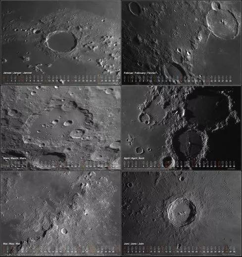Der Mond in High Resolution by Uwe Meiling