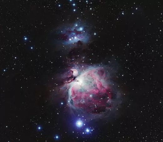 Eine Orion Nebel Aufnahme von unserem Sternenfreund Pete Williamson ‎aus England