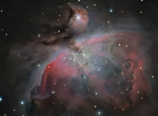 M42 mit SkyWatcher SkyMax 127 Maksutov mit Reducer 0,5x