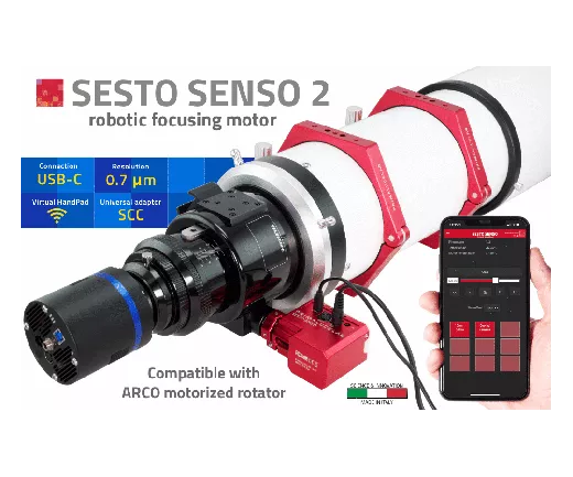 PrimaLuce Lab SESTO SENSO 2 Fokussiermotor fr viele Okularauszge
