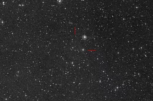 Das Ergebnis einen bislang unbekannten planetarischen Nebel zu fotografieren