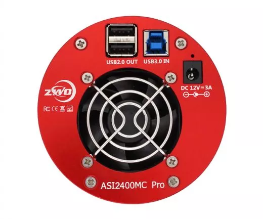 ZWO ASI2400MC Pro / gekühlte Farb-Astrokamera - CMOS - Sensor D=43,3 mm