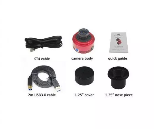 ZWO ASI462MC USB3.0 Farb-Astrokamera - Sensor D=6,46 mm - hohe QE