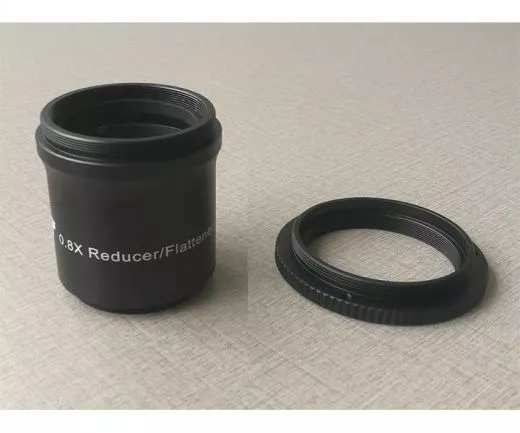 TS-Optics REFRAKTOR 0.8x Korrektor fr ED & Apo mit 70-72 mm ffnung