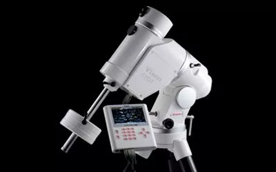 AXD2 Goto Montierung mit AX103S Apochromat und Sternwarten-Sule