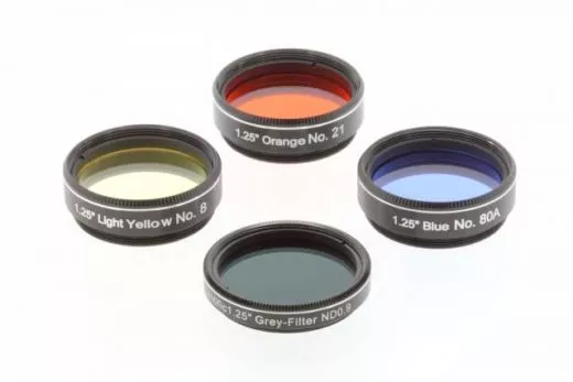 EXPLORE SCIENTIFIC Filter Set 4 Mond & Planeten ab 200mm (8)