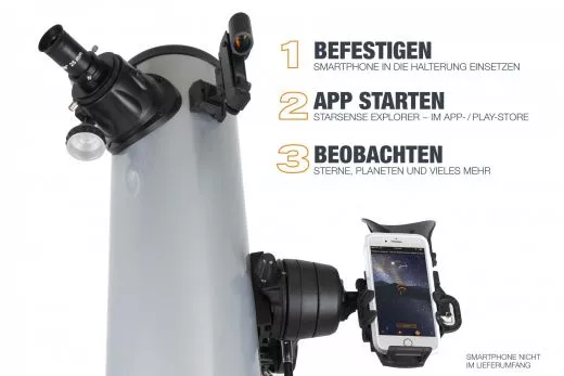 Celestron StarSense Explorer DX 130AZ Newton Teleskop