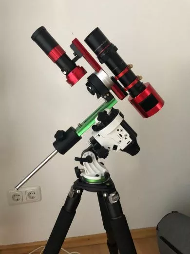 Askar 180mm f/4,5 APO Teleobjektiv auf Star Adventurer Montierung