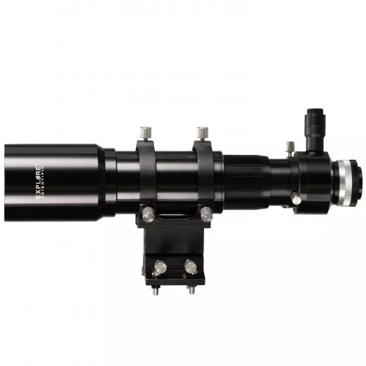 EXPLORE SCIENTIFIC 10x60 Finder and Guider Scope with Helical Focuser, 1.25inch and T2 connection