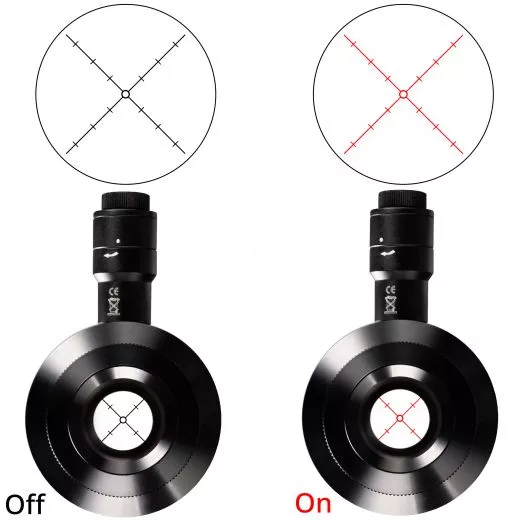 EXPLORE SCIENTIFIC 10x60 Finder and Guider Scope with Helical Focuser, 1.25inch and T2 connection