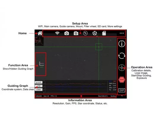 ZWO ASIAIR PRO + ASI120MM mini Autoguiding Kit f�r Smartphone und Tablet