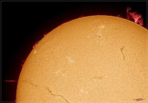 LUNT LS80THa/B1800FTPT H-Alpha Sonnenteleskop