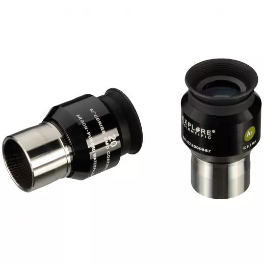 EXPLORE SCIENTIFIC BT-70 SF Grofernglas mit 62 Grad LER-Okularen 20 mm